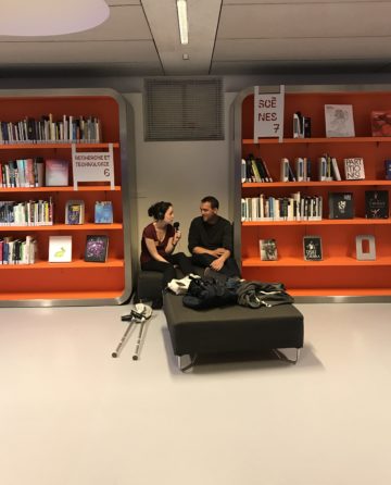 Enregistrement avec Benoît à la Gaîté Lyrique (octobre 2018)