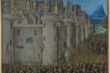 La prise d'Antioche par les croisés d'après une enluminure du XVe siècle