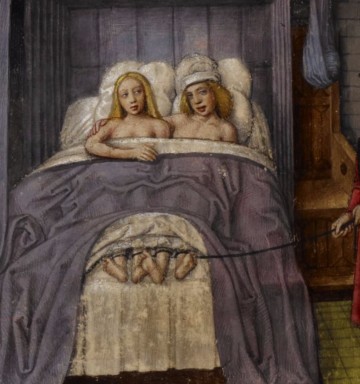 Le Roman de la Rose, fin XVe siècle, Harley MS 4425, f. 122v, The British Library