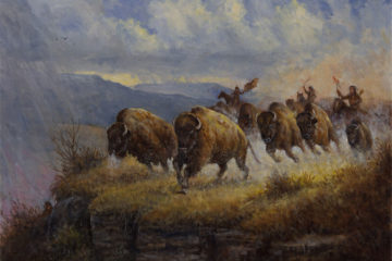 Gerry Metz, «The Buffalo Jump», 2016