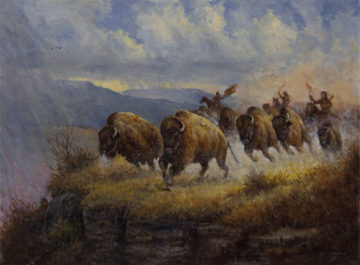 Gerry Metz, «The Buffalo Jump», 2016