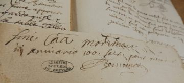 Le mot laissé par le curé Sébastien Bennonot avant son suicide en 1689