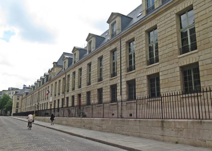 Extérieur de la Bibliothèque de l'Arsenal