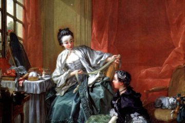 François Boucher, La Marchande de modes, 1746