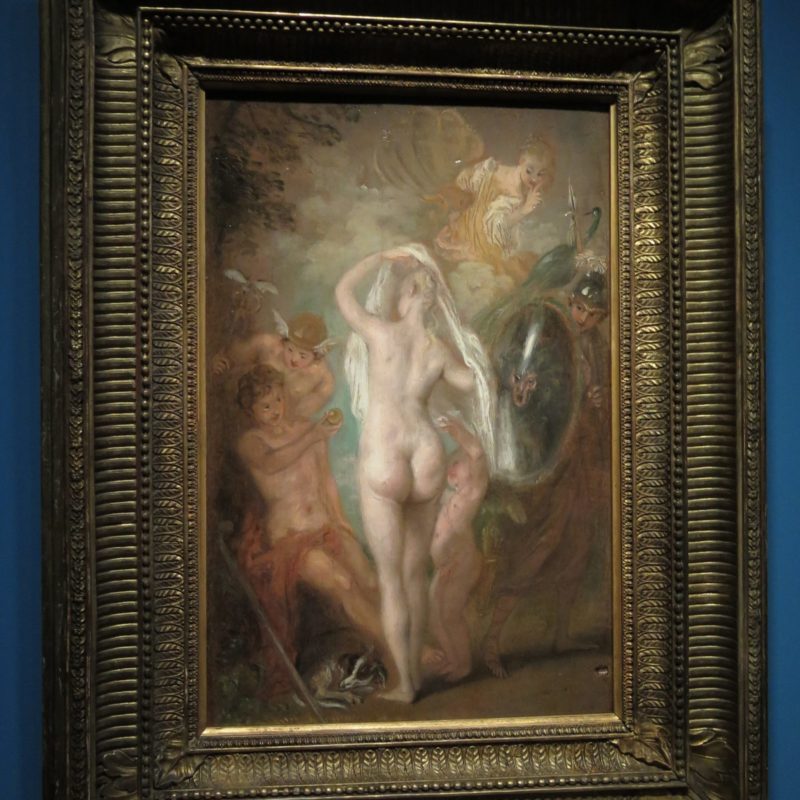Antoine Watteau, Le Jugement de Pâris, vers 1718-1721, Paris, musée du Louvre © RMN-Grand Palais (musée du Louvre)
