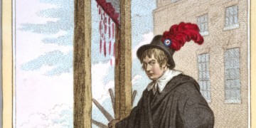 Gillray James (Graveur) et Humphrey Hannah (Editeur), "Le bourreau", n°6, estampe, 1798, CC0 Paris Musées / Musée Carnavalet.