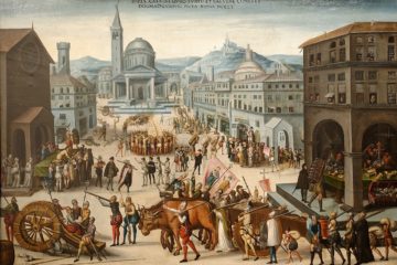 Le Sac de Lyon par les calvinistes en 1562 (source)