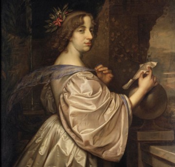 David Beck, La reine Christine de Suède, huile sur toile, 1650, 110x92 cm, Musée National, Stockholm -  Musée National de Stockholm