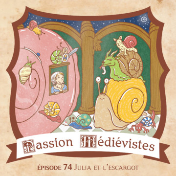 Illustration de l'épisode 74 sur l'escargot par Din