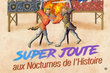 Affiche de la soirée Super Joute par Baptiste Mossiere Winston
