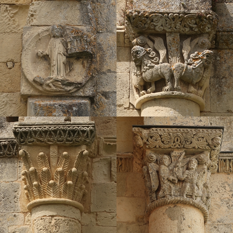 Chapitaux de l'abbaye de la Sauve Majeure