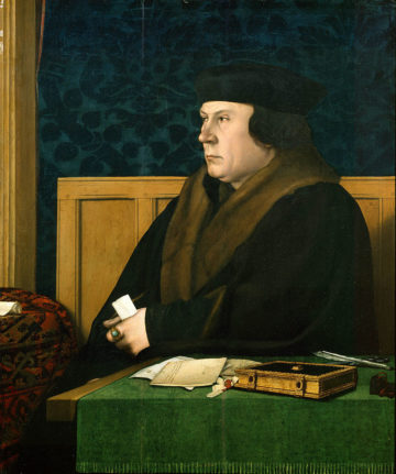 Portrait de Thomas Cromwell par Hans Holbein le Jeune, c. 1532, The Frick Collection, New-York