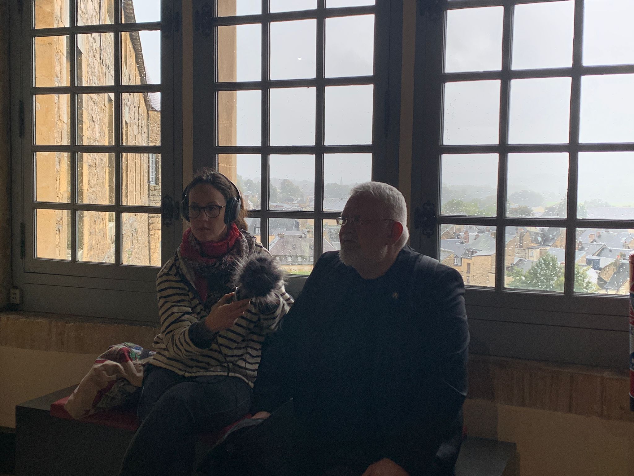 A l'intérieur du château de Sedan avec Alain Sartelet (septembre 2023)