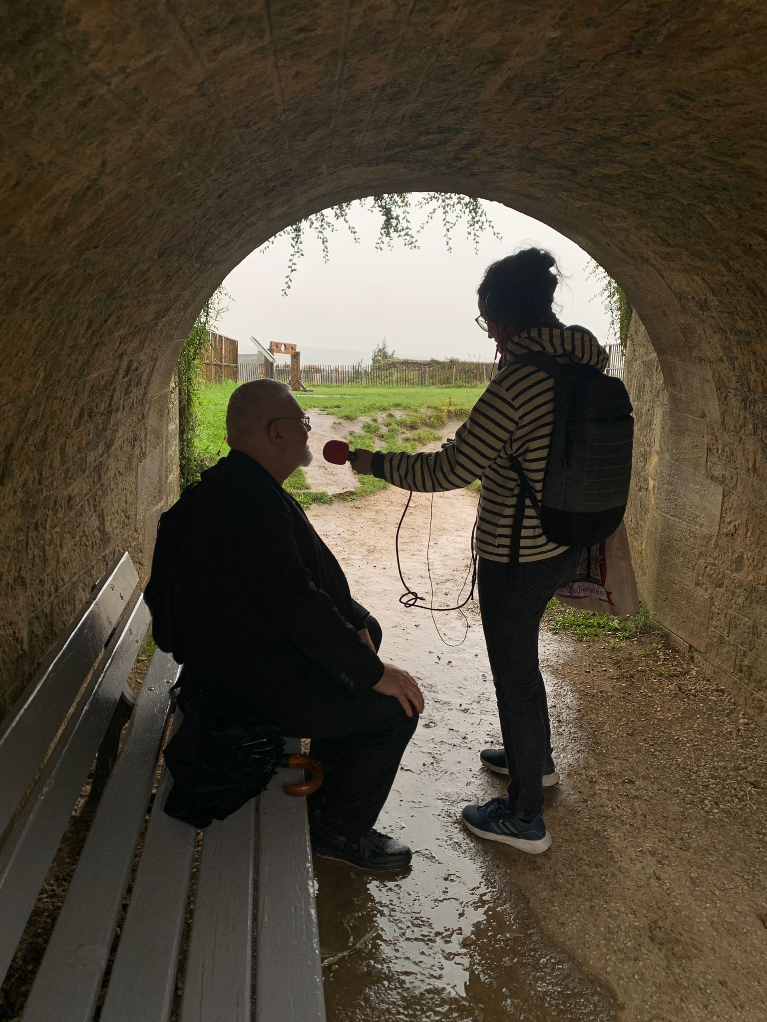 Enregistrement au château de Sedan avec Alain Sartelet (septembre 2023)