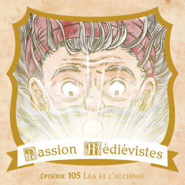 Illustration de l'épisode 105 sur l'alchimie par l'artiste din