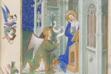 Très Riches Heures du Duc de Berry, folio 26 recto, L'Annonciation