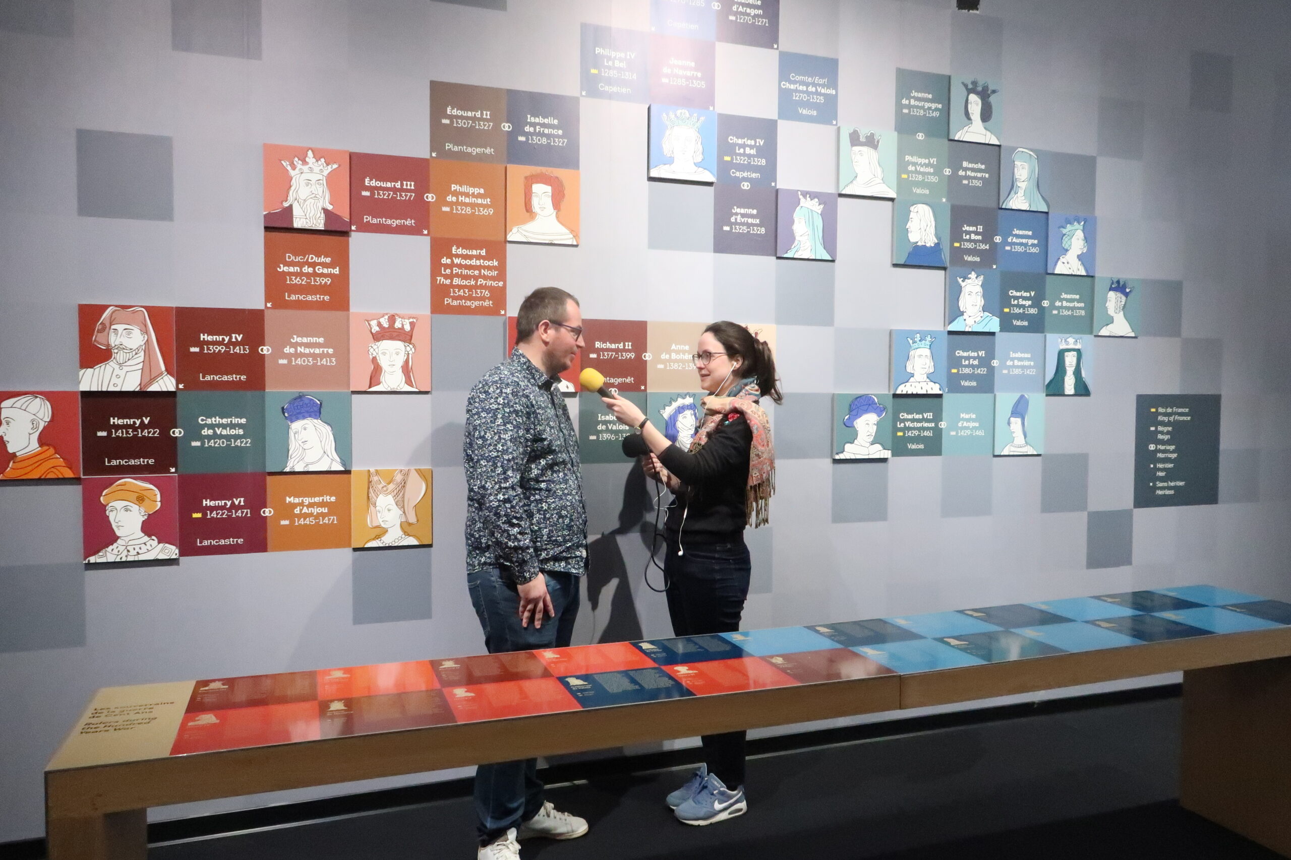 Enregistrement au Centre Azincourt 1415