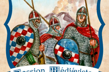 Illustration de l'épisode 108 par Garance Petit, vue d'artiste sur les Normandes en Sicile au XIème siècle